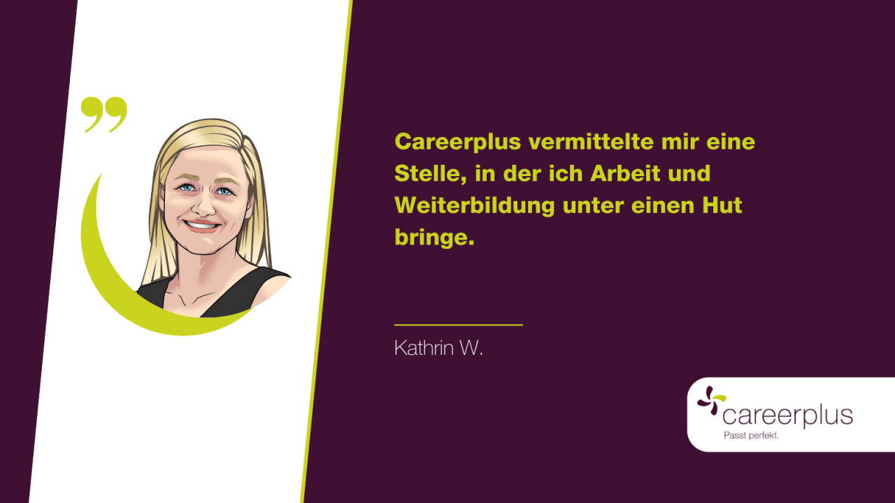 Für ein Altersheim in der Umgebung Bern, konnten wir Kathrin als Dipl. Pflegefachfrau zu 60% vermitteln.