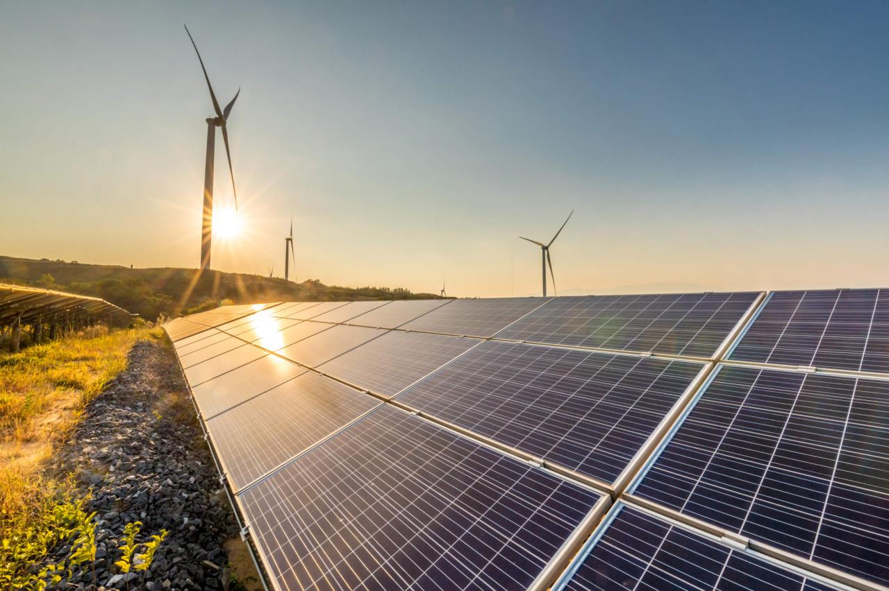 Erneuerbare Energien - Solarzellen 